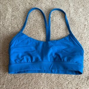 lululemon athletica Vibrant Blue Sports Bra